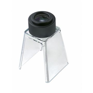 Eschenbach acrylic stand with magnifying lens for Kepler systems