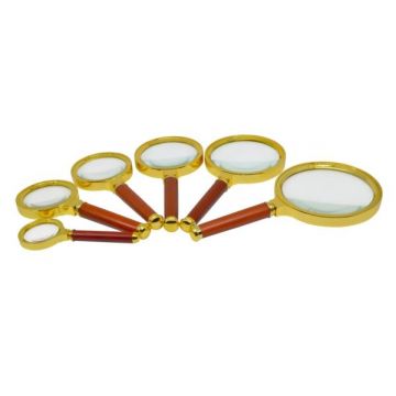 Hand Magnifier - Classic Wood+